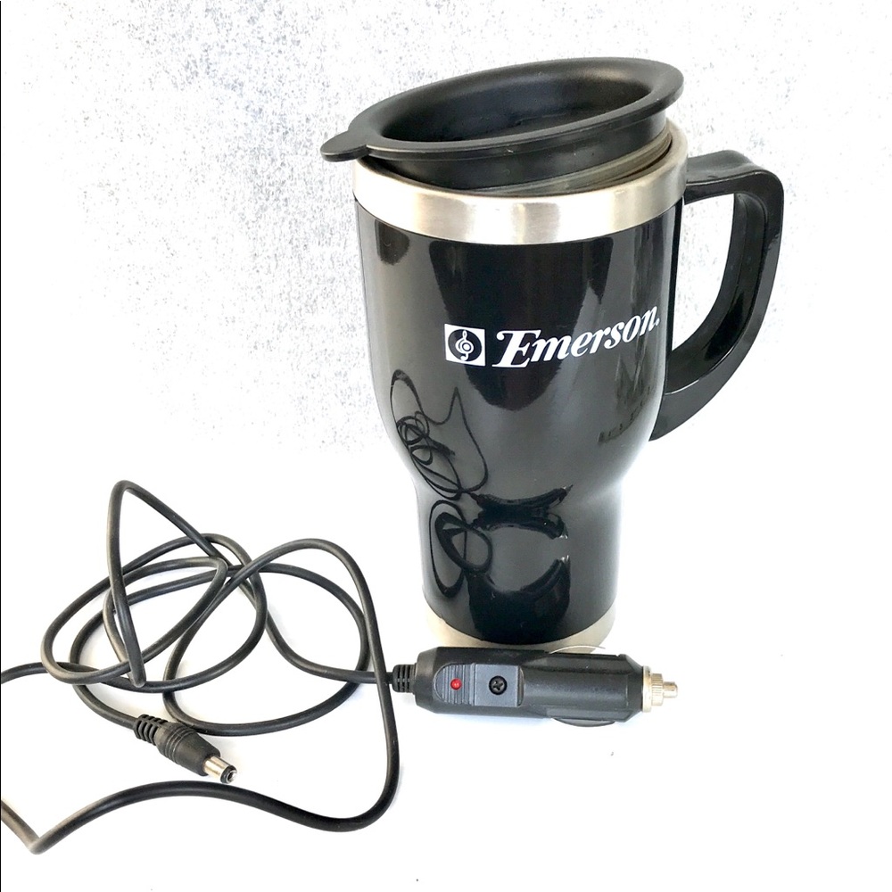 Heated Travel coffee cup insulated car plug-in